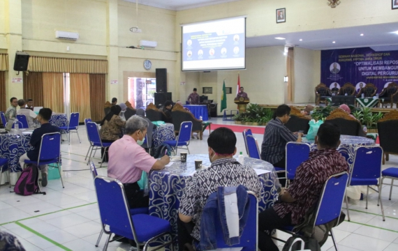 FFPTMA Jawa Timur bersama UPT Perpustakaan Unmuh Jember menggelar Seminar dan Workshop Repositori 